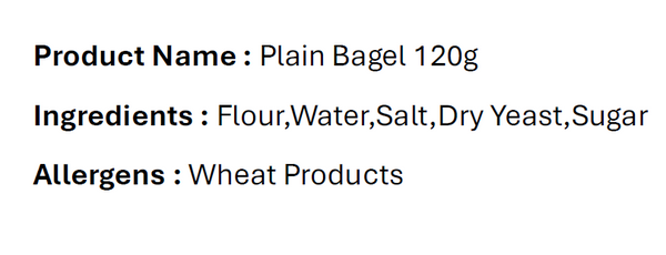 Original Plain Bagel — New Yorker Style