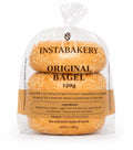 INSTABAKERY Original White Sesame Bagel - New Yorker Style